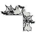 thumbnail image 2 of Suncoda Halloween Decorations, Door Corner Decor Scene Decoration with Iron Door Hanging Corners Halloween Pumpkin Ghost Door Corner Decoration, Halloween Gifts, 2 of 3
