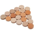 thumbnail image 2 of 20Pcs Replaceable Cue Tips Leather Billiard Cue Tips Leather Pool Cue Replacement Tips, 2 of 8
