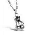 thumbnail image 2 of OIDEA Mens Punk Solid Stainless Steel Boxing Glove Necklace-Silver, 2 of 3