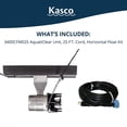 thumbnail image 2 of Kasco AquatiClear Water Circulator w/Horizontal Float, 3/4 HP w/25 ft. Power Cord, Clog-Resistant Water Circulation Pump to Keep Dock, Marina & Shoreline Free of Algae & Debris, 120 Volt, 2 of 5