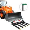 thumbnail image 4 of Royalbelle Yellow 48inch Clamp On Debris Forks Bucket, 2500 Lbs Capacity, 4 of 6