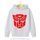 thumbnail image 5 of Sudadera con capucha para niños y niñas, ropa de calle de moda, informal, con estampado de Transformers, para otoño, 5 of 5