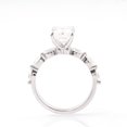 thumbnail image 4 of solitaire jewels 2.5CT Radiant Moissanite Solitaire Engagement Ring For Women, 14K Yellow Gold, 4 of 6