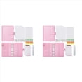 thumbnail image 1 of 2X Carpeta de Presupuesto A6 con Sobres con Cremallera, Planificador de Presupuesto, Libro, Organizador de Ahorro de Dinero, Sobres de Efectivo para Presupuestos, Color Rosado, 1 of 8