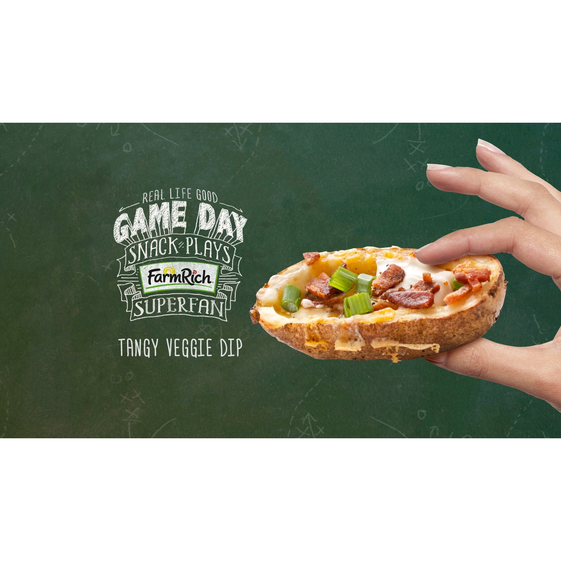 Farm Rich Loaded Potato Skins, 14.3 oz (Frozen Snacks and Appetizers)