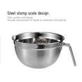 thumbnail image 6 of FHBVT Stainless Steel Mixing Bowls with Handles, Set of 3, Large, Medium Small, Ideal for Food Prep Baking Cooking Rust-Resistant, Durable, Dishwasher Safe, Perfect for Mixing, Whisking Marinating, 6 of 7