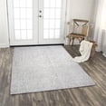 thumbnail image 4 of Alora Decor London 8' x 10' Solid Gray/Gray/Rust/Blue Hand-Tufted Area Rug, 4 of 4