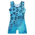 thumbnail image 3 of Weebloom Girls Gymnastics Leotard Athletic Romper Jumpsuit Long Sleeve Workout Bodysuit Stretchy Soft Playwear For Toddler Kids Wear 3-4 Years, 3 of 5