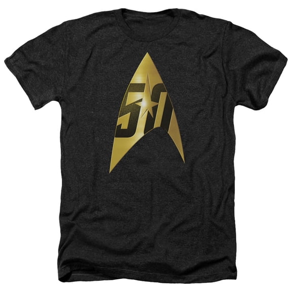 Star Trek - 50Th Anniversary Delta - Heather Short Sleeve Shirt - XX-Large