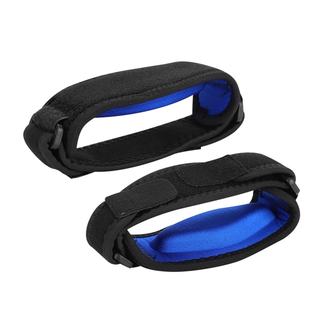 Codera deportiva para adultos, soporte protector, correa de protección para baloncesto, tenis (azul)