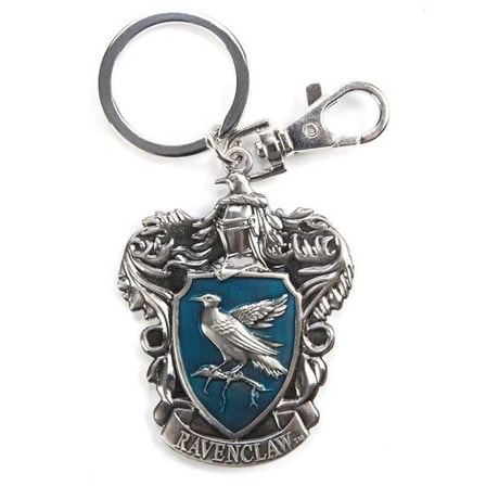Metal Logo Ravenclaw Keychain
