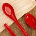 thumbnail image 4 of 12 cucharas de porcelana antichoque Mighty, cucharas japonesas para arroz, gachas de masa hervida, cucharas para sopa, vajilla de cocina para restaurante, cubiertos, 4 of 6