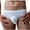 White, variant on WAVSUF Summer Briefs Mens Solid Color Comfort Underpants Ventilation Briefs Blue Size 3XL