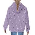thumbnail image 4 of Mercatoo Trendy Hoodies for Teen Girls Flowers Graphic 𝐇ooded Sweatshirts Gradient Long Sleeve Fall Winter Oversized Hoodie, 4 of 7