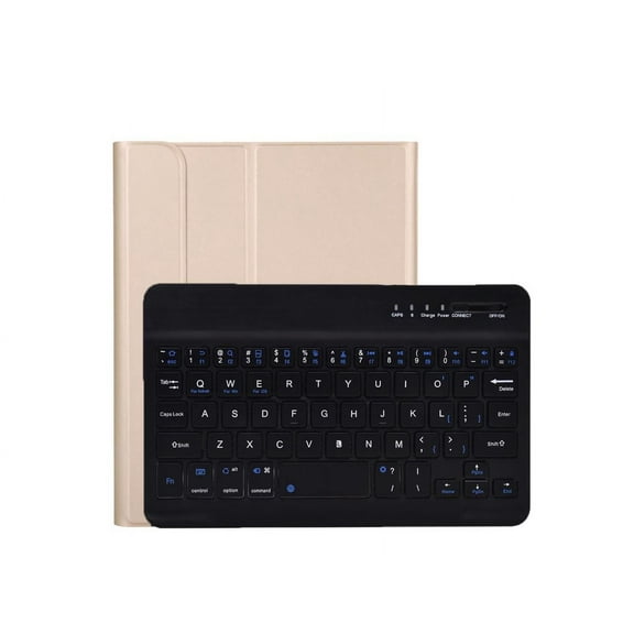 Keyboard Case for Samsung Galaxy Tab S6 Lite 10.4 inch 2020 2022 2024 Model SM-P620 SM-P625 SM-P610 SM-P613 SM-P615 SM-PP619, Soft TPU Back Cover with Pencil Holder Detachable Wireless Keyboard