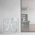thumbnail image 2 of Ventilador de caja Genesis de 20", 3 configuraciones, tecnología de enfriamiento máximo, asa de transporte, blanco (G20BOX-WHT), 2 of 5