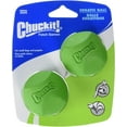 thumbnail image 2 of Chuckit! Erratic Ball Rubber Fetch Dog Toy for Unpredictable Bounce, Small 2" for Dogs Up To 20 lb, Pack of 2, Green, 2 of 5