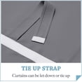 thumbnail image 4 of Cortina opaca para puerta, cortinas de ventana Tricia con aislamiento térmico para cortina de luz lateral de puerta delantera, cortina de amarre, 26 pulgadas de ancho x 68 pulgadas de largo,, 4 of 4