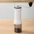 thumbnail image 1 of mfyjkho Moulin à Café Manuel avec Meule en Céramique Réglable, Moulin à Café Portable à Manivelle pour Espresso, Presse Française, Usage Domestique, Design Compact, 6.49X6.10X6.10 Pouces, Inclut 1 Moulin, 1 of 6