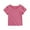 Hot Pink-3, variant on Virmaxy (6months-5years) Girls Solid Color Basic Tee Kids Lightweight Round Neck Short Sleeve Top 2025 Summer Cotton Loose Fit Crewneck Blouses Tops Blue-1 2 Years
