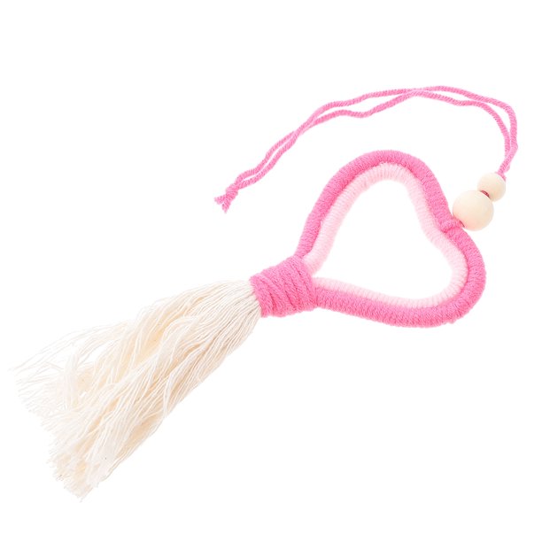AURARMLET Colgante Decorativo De Fieltro De Lana Con Borlas Rosa Para Ambiente Festivo En Casa