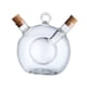 thumbnail image 2 of Dispensador de aceite y vinagre Macarena de vidrio transparente 2 en 1 para cocinar, 2 of 8
