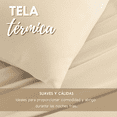 thumbnail image 4 of Juego de Sábanas Lisas de Tela Polar Térmica Súper Suave Confort y Calidez, 4 of 6