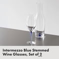 thumbnail image 2 of Orrefors Intermezzo Blue Balance 14-Ounce Wine Glass, 2 of 7