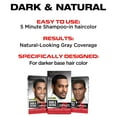 thumbnail image 4 of SoftSheen-Carson Dark & Natural Hair Color for Men 5 Minutes, Natural Looking Gray Coverage for Up To 6 Weeks, Shampoo-in Permanent Hair Dye, Ammonia Free, Natural Black, 4 of 5