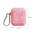 thumbnail image 2 of BESTYASH Compatible Para AirPods Con Silicona Rosa Resistente A Golpes Con Apertura Para Carga, 2 of 8