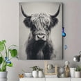 thumbnail image 4 of Qisvanset Highland Cow Canvas Wall Art 15.75x11.81 Inches, 4 of 8