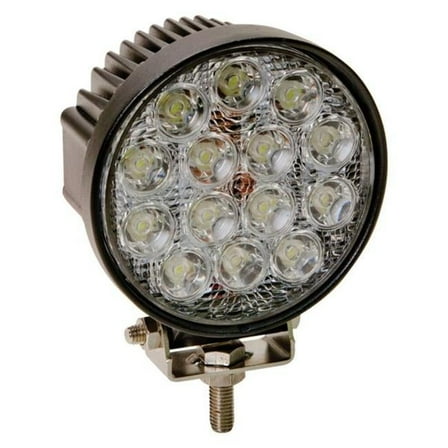 10-30VDC 2400 Series 4.6 in. 42W Round Flood Beam LED Light
