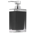 thumbnail image 3 of Dispensador de jabón de manos, diseño de prensa, negro, detalles finos simples, dispensador de jabón de manos espumoso para cocina, inodoro, cuarto de lavado, 3 of 14