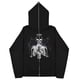 thumbnail image 1 of Sudaderas de araña oscura europea y americana para hombre y mujer, sudaderas con capucha góticas para parejas, sudaderas con cremallera de gran tamaño Harajuku 2023, 1 of 4
