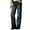 Black, variant on Ketyyh-chn99 Pants for Women Flare Jeans for Women Fashion Loose Ladies Pocket Washed Denim Trousers BU3,2XL