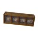 thumbnail image 3 of Hucha de madera para niños, caja de dinero resistente para decoración del hogar, alcancía de pared para cambio de monedas, ideal para el dormitorio de Marrón, 3 of 8