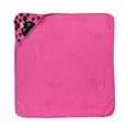 thumbnail image 4 of Hudson Baby Infant Girl Cotton Animal Face Hooded Towel, Ladybug, One Size, 4 of 5