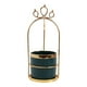 thumbnail image 4 of Organizador de Utensilios de cocina Perfecl Tarro Contenedor Estante Almacenamiento Borde Dorado, 4 of 7