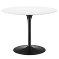 thumbnail image 2 of Modway Pursuit 40" Dining Table in White Black, 2 of 7