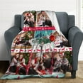 thumbnail image 5 of Custom Christmas Name Blanket for Kids Adults, Personalized Merry Christmas Elk Christmas Tree Fleece Throw Blankets, Christmas Customized Gifts for Family Friends Mom Dad Grandma Grandpa, 5 of 6