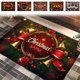 thumbnail image 1 of Felpudo Navideño para La Entrada | Alfombra Absorbente para El Baño | Felpudo Rojo de Poliéster de 40X60 Cm | Alfombra Decorativa para El Hogar, 1 of 6