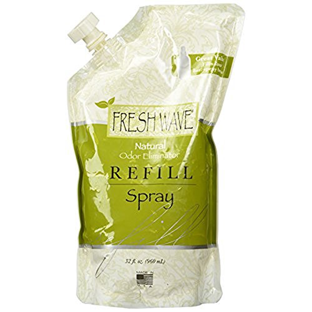 Fresh Wave 089 Spray Refill Unscented Bottle, 32 Oz singles Walmart