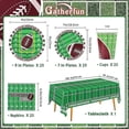 thumbnail image 3 of Juego de vajilla de 101 piezas con temática de fútbol. Juego perfecto para fiestas de fútbol o cumpleaños., 3 of 5