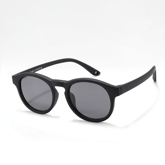 LADIGASU Summer Solid Color Silicone Sunglasses For Boys And Sun Shading And Protection able Baby Sunglasses