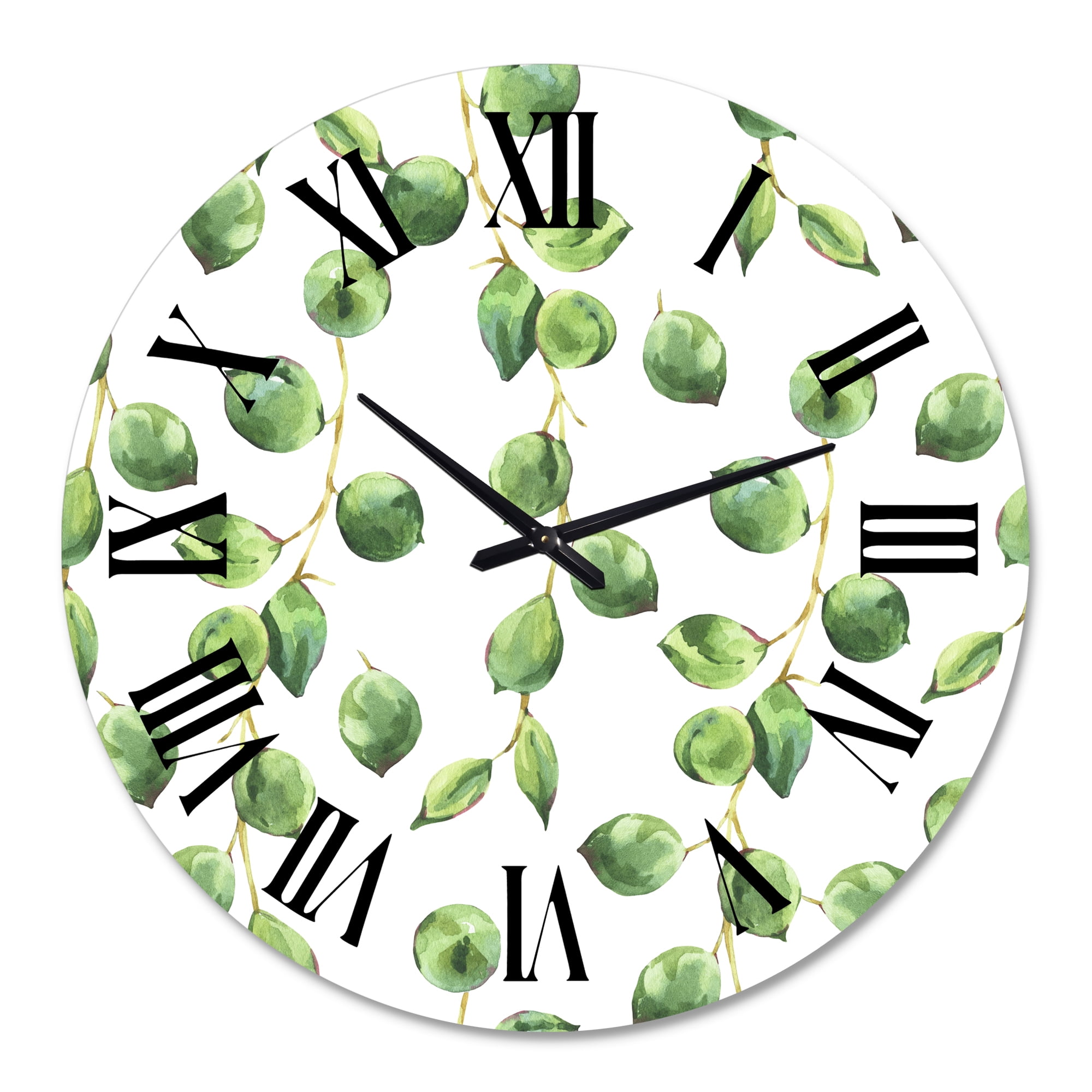 Designart 1 in Tropical Wall Clock