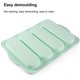 thumbnail image 5 of Molde de silicona antiadherente para pan de 4 agujeros, ideal para hacer panecillos de hot dogs, baguettes francesas y panecillos de hot dogs (morado)., 5 of 5