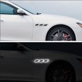 thumbnail image 3 of GHSDFBB 6Pcs 3D Strong Reflective Stripe Sticker for Car Fender Hood Bumper High-Intensity Night Visibility Reflective Decal Safety Warning Diamond Grade Carbon Fiber Universal for Car SUV (Whit, 3 of 7