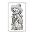 thumbnail image 3 of CafePress - Calavera With Bottle Black T Shirt - Men's Classic Graphic Cotton T-Shirt, 3 of 4
