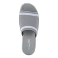 thumbnail image 4 of AQUA COLLEGE Womens Gray Waterproof Katalina Round Toe Slide Sandals Shoes 7.5 M, 4 of 4