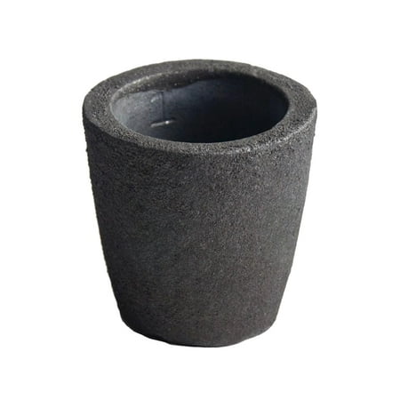 No. 1 - 1 Kg ProCast Foundry Clay Graphite Crucible With Pour Spout Cup Propane Furnace Torch Melting Casting Refining Gold Silver Copper Brass Aluminum -